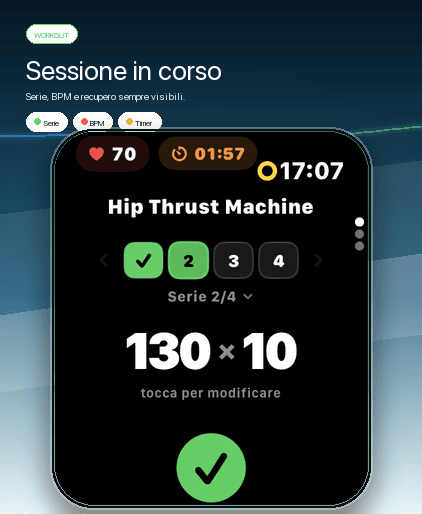 Sessione in corso